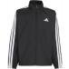 [adidas] Adidas Kids ESS 3S Roo z Fit ворсистый tricot полный Zip жакет (HM326)(KU6470) черный [ посылать за товар ]