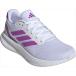 [adidas] Adidas женский бег обувь core Runner 5 (JR3089) foot одежда белый / лиловый Burst / semi голубой Burst [ посылать за товар ]
