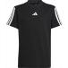 [1 пункт до почтовая доставка возможно ] [adidas] Adidas Esse n автомобиль ruz короткий рукав футболка Kids (KRG92)(JD6487) черный / белый [ посылать за товар ]