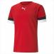 [1 пункт до почтовая доставка возможно ] [PUMA] Puma TEAMRISE игра рубашка (705141)(01) Puma красный / Puma черный / Puma белый 