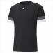 [1 пункт до почтовая доставка возможно ] [PUMA] Puma TEAMRISE игра рубашка (705141)(03) Puma черный / затонированный do жемчуг / Puma белый 