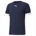 [1 пункт до почтовая доставка возможно ] [PUMA] Puma TEAMRISE игра рубашка (705141)(06) бушлат / Puma черный / Puma белый 