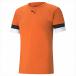 [1 пункт до почтовая доставка возможно ] [PUMA] Puma TEAMRISE игра рубашка (705141)(08) золотой мак / Puma черный / Puma белый 