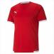 [1 пункт до почтовая доставка возможно ] [PUMA] Puma TEAM LIGA игра рубашка (705150)(01) Puma красный / Puma белый 