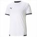 [1 пункт до почтовая доставка возможно ] [PUMA] Puma TEAM LIGA игра рубашка (705150)(04) Puma белый / Puma черный 
