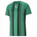 [PUMA] Puma TEAMLIGA полоса игра рубашка (705152)(05) перец зеленый / Puma черный / Puma белый [ посылать за товар ]