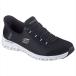 [SKECHERS] Skechers женский slip in z бег обувь GLIDE-STEP-PURSUIT (104547)(BKTQ) черный / бирюзовый [ посылать за товар ]