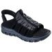 [SKECHERS] Skechers мужской сандалии GLIDE STEP SANDAL - ONGOER (233381)(BKCC) черный / уголь [ посылать за товар ]