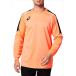 [asics] Asics футбол keeper одежда GK игра рубашка (2101A039)(700) flash коралл [ посылать за товар ]