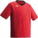 [1 пункт до почтовая доставка возможно ] [YONEX] Yonex футбол одежда p Ractis футболка (FW1006)(001) красный [ посылать за товар ]