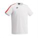 [1 пункт до почтовая доставка возможно ] [YONEX] Yonex футбол одежда игра рубашка (FW1007)(114) белый / красный [ посылать за товар ]
