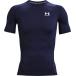 [1 пункт до почтовая доставка возможно ] [UNDER ARMOUR] Under Armor UA нагрев механизм armor - Short рукав (1361518)(410) midnight темно-синий / белый [ посылать за товар ]