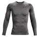 [UNDER ARMOUR] Under Armor UA нагрев механизм armor - компрессионный длинный рукав рубашка (1361524)(090) карбоновый Heather / черный [ посылать за товар ]