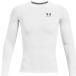 [UNDER ARMOUR] Under Armor UA нагрев механизм armor - компрессионный длинный рукав рубашка (1361524)(100) белый / черный [ посылать за товар ]