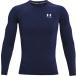 [UNDER ARMOUR] Under Armor UA нагрев механизм armor - компрессионный длинный рукав рубашка (1361524)(410) midnight темно-синий / белый [ посылать за товар ]