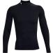 [UNDER ARMOUR] Under Armor UA нагрев механизм armor - компрессионный длинный рукав mok рубашка (1369606)(001) черный / белый [ посылать за товар ]