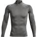 [UNDER ARMOUR] Under Armor UA нагрев механизм armor - компрессионный длинный рукав mok рубашка (1369606)(090) карбоновый Heather / черный [ посылать за товар ]