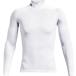 [UNDER ARMOUR] Under Armor UA нагрев механизм armor - компрессионный длинный рукав mok рубашка (1369606)(100) белый / черный [ посылать за товар ]