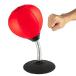 Stress Buster Desktop Punching Bag - Suctions to Your Desk, Raipoment Heavy Duty Stress Relief Ball, Funny Gifts for Boss or Coworker, Perfect for Kid