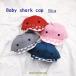  шляпа baby колпак младенец весна осень выход 50cmsame Shark принт шляпа wild симпатичный мужчина девочка бейсболка красный лето 