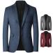  жакет деловой жакет костюм жакет 2tsu кнопка tailored jacket блейзер мужской casual ходить на работу 