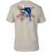 ե  ȥåץ  FloGrown Men's Sailfish Flo Seal T-Shirt Sand