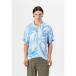 ϥ   ȥåץ LOVE IN THE AIR UNISEX - Button-down blouse - pool blue