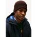 �ȥߡ� �ҥ�ե����� ˹�� ��� ���������꡼ FLAG BEANIE UNISEX - Beanie - rich walnut