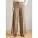 ޥ륳ݡ 奢ѥ ǥ ܥȥॹ PANTS MODERN SUITING STYLE WIDE LEG - Trousers - brown