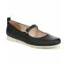 ɥ硼  塼 ǥ Women's Timeless Jane Closed Round Toe Mary Jane Flats Black Faux Leather