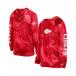 ˥塼  ȥåץ  Men's Red Kansas City Chiefs Realtree Xtreme Camo Raglan Long Sleeve Hooded Top Red