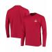 ����֥�å� T����� �ȥåץ� ��� Men's Red Kansas City Chiefs Logo Maverick Thermal Henley Long Sleeve T-shirt Red