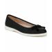 饤եȥ饤  塼 ǥ Women's Maura Round Toe Ballerina Flats Black Faux Leather