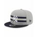 ˥塼 ˹ ꡼  Men's Gray, Navy New York Yankees Band 9FIFTY Snapback Hat Gray, Navy