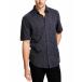 ե  ȥåץ  Men's Terra Regular-Fit Floral-Print Button-Down Shirt, Created for Macy's Deep Black