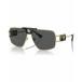�����륵���� ���󥰥饹������������ ���������꡼ ��� Men's Sunglasses, VE2251 Gold-Tone, Black