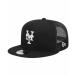 ˥塼 ˹ ꡼  Men's Black New York Mets Trucker 9FIFTY Snapback Hat Black