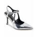 ͥ åե 塼 ǥ Women's Romi Ankle Sling Back Pumps Silver