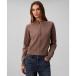 Х󥯥饤 ˥å&  ǥ Women's Technical Long Sleeve Mock Neck Cardigan Sweater Camel Melange