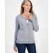 �������륢��ɥ��� �˥å�&�������� �������� ��ǥ����� Petite Crewneck Cardigan, Macy's Exclusive Medium Gray Heather