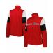 Х󥯥 㥱åȡ֥륾  ǥ Women's Red Atlanta Hawks Change Up Full-Zip Track Jacket Red