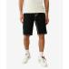 ȥ롼ꥸ 奢ѥ ܥȥॹ  Men's Bobby Rope Stitch Flap Shorts Black rinse