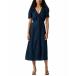 ꡼Х ԡ ȥåץ ǥ Women's Sarina Short-Sleeve Midi Dress Initial Take