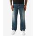 ȥ롼ꥸ 奢ѥ ܥȥॹ  Men's Bobby Painted Flap Baggy Jeans Ericson Dark Wash
