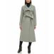 ͥ 㥱åȡ֥륾  ǥ Women's Belted Maxi Wool Coat with Fenced Collar Sage