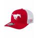 �˥塼���� ˹�� ���������꡼ ��� Men's Red SMU Mustangs Team 9SEVENTY COOLERA Trucker Adjustable Hat Red