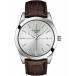 ƥå ӻ ꡼ ǥ Men's Swiss Gentleman Brown Leather Strap Watch 40mm Silver