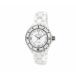 ץ硼 ӻ ꡼ ǥ Women's 36mm White Genuine Ceramic Strap Watch with Sport Bezel White