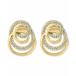 ե 쥯 ԥ ꡼ ǥ EFFY&reg; Diamond Sculptural Drop Earrings (5/8 ct. t.w.) in 14k Gold Yellow Gol