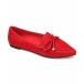 㡼ˡ쥯  塼 ǥ Women's Muriel Bow Detail Pointed Toe Flats Red